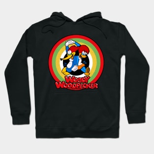 Woody Woodpecker Circle Style Hoodie